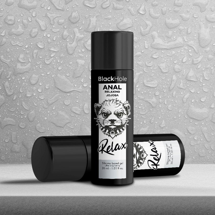 BLACK HOLE - RELAXING ANAL JOJOBA RELAX SILICONE BASE 30 ML