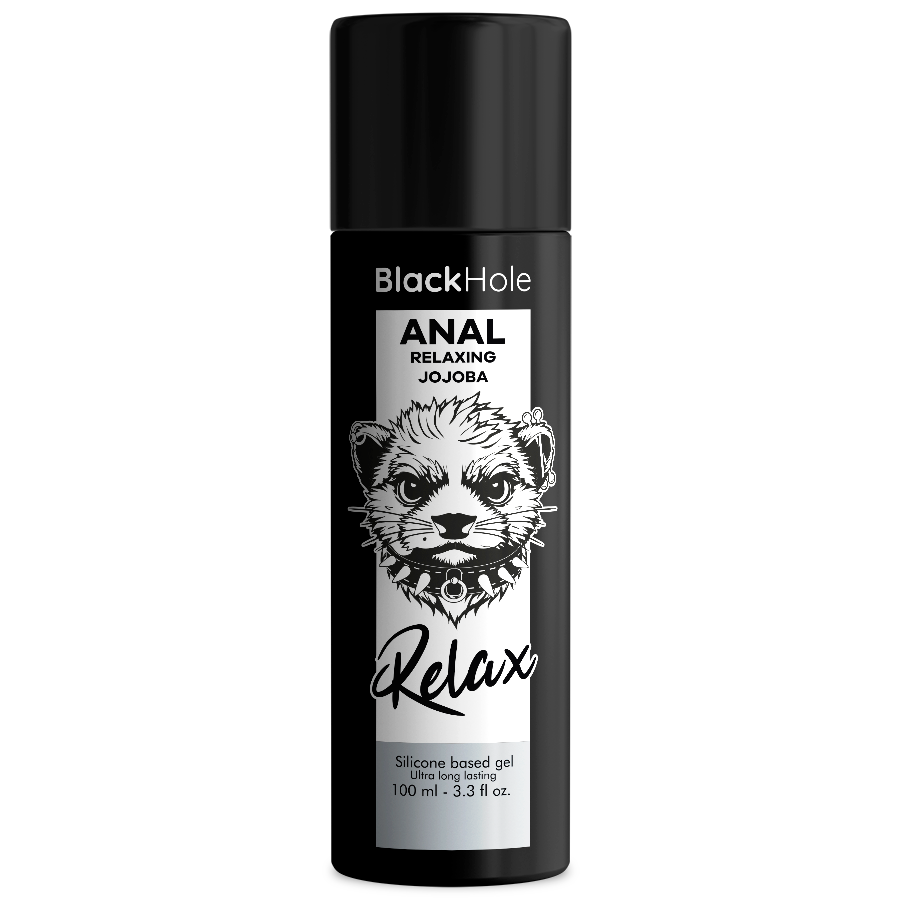 BLACK HOLE - RELAXING ANAL JOJOBA RELAX SILICONE BASE 100 ML