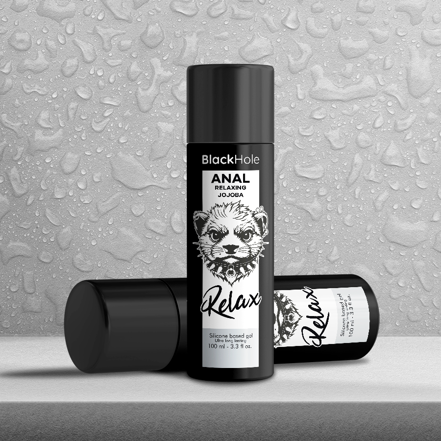 BLACK HOLE - RELAXING ANAL JOJOBA RELAX SILICONE BASE 100 ML