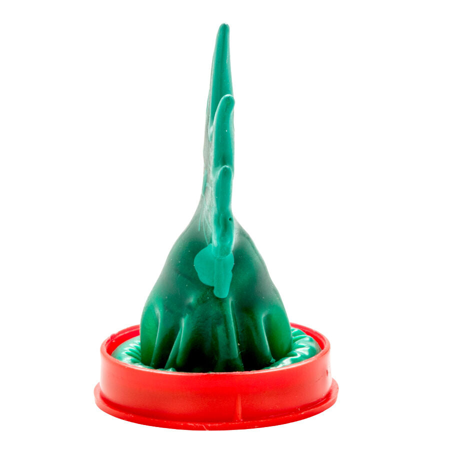 CONDOM SHOP - HAND-PAINTED NOVELTY CONDOMS CANNABIS MODEL 1