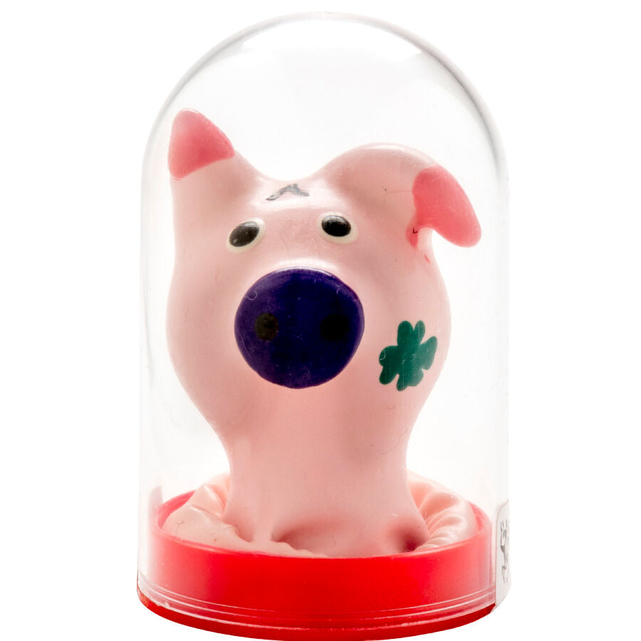 CONDOMANIA - HAND-PAINTED PIG HEAD NOVELTY CONDOMS