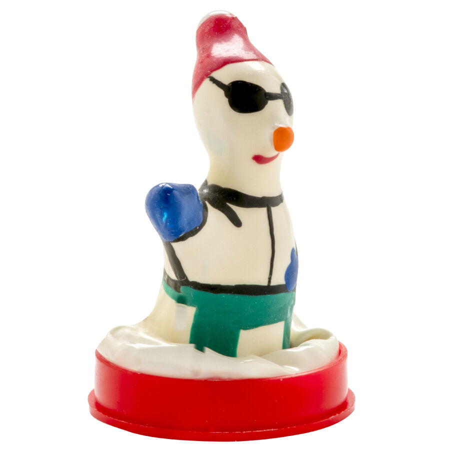 CONDOM STORE - HAND-PAINTED NOVELTY CONDOMS SNOWBOARDER XL
