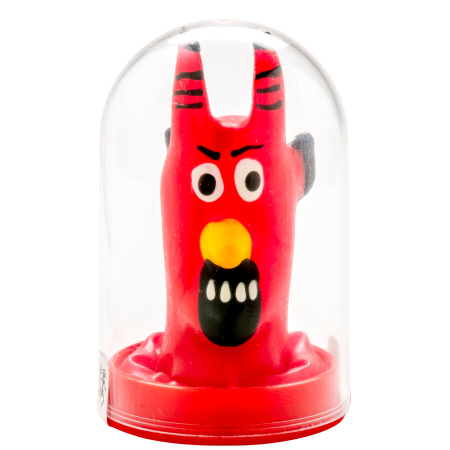 CONDOMERIE - HAND-PAINTED FANCY CONDOMS RED DEVIL