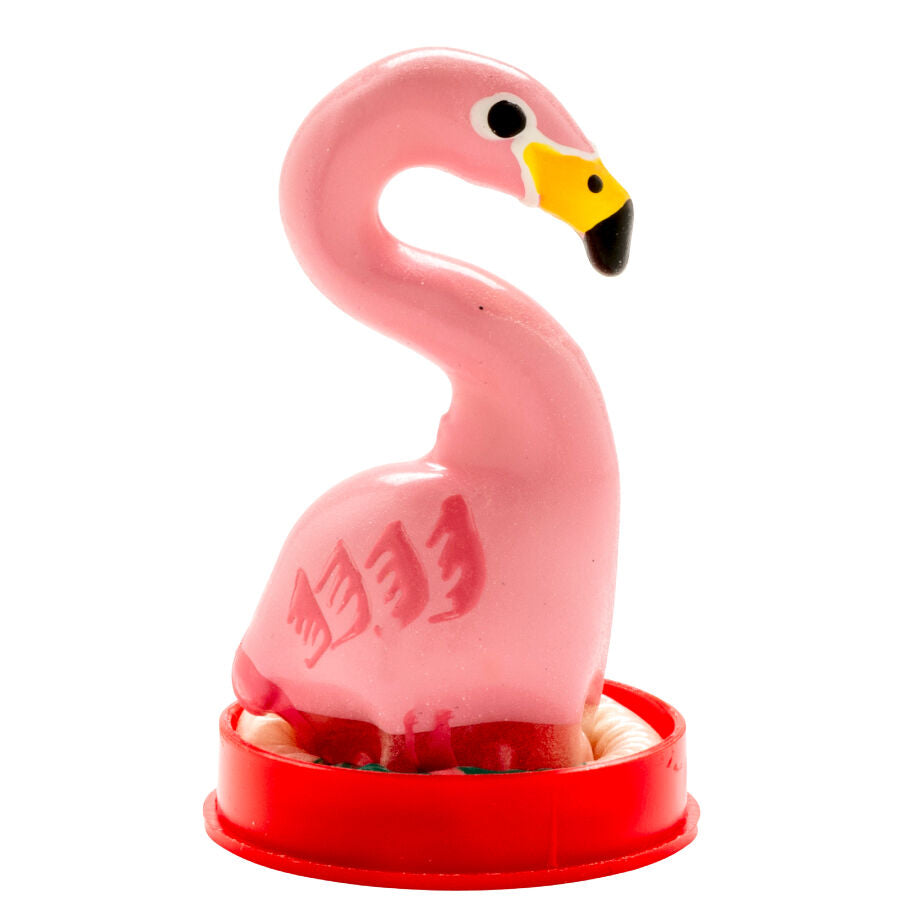 CONDOMERIE - HAND-PAINTED FLAMINGO PINK FANCY CONDOMS