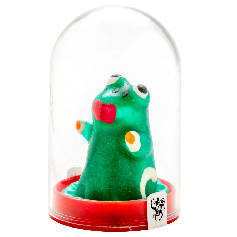 CONDOMERIE - HAND-PAINTED FANCY CONDOMS FROG MODEL 1