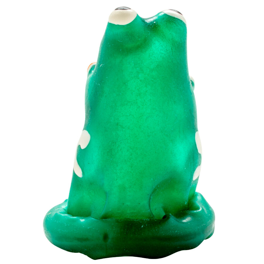 CONDOMERIE - HAND-PAINTED FANCY CONDOMS FROG MODEL 1