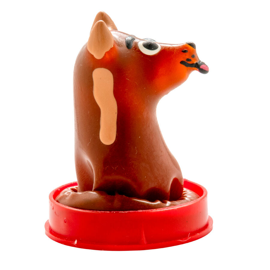 CONDOMERIE - HAND-PAINTED NOVELTY CONDOMS IN THE SHAPE OF A DOG