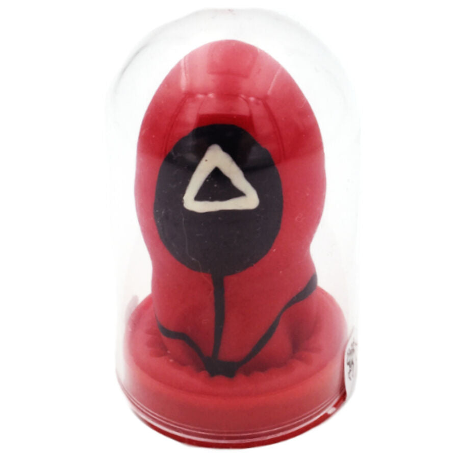 CONDOMERIE - HAND-PAINTED FANCY CONDOM TRIANGLE