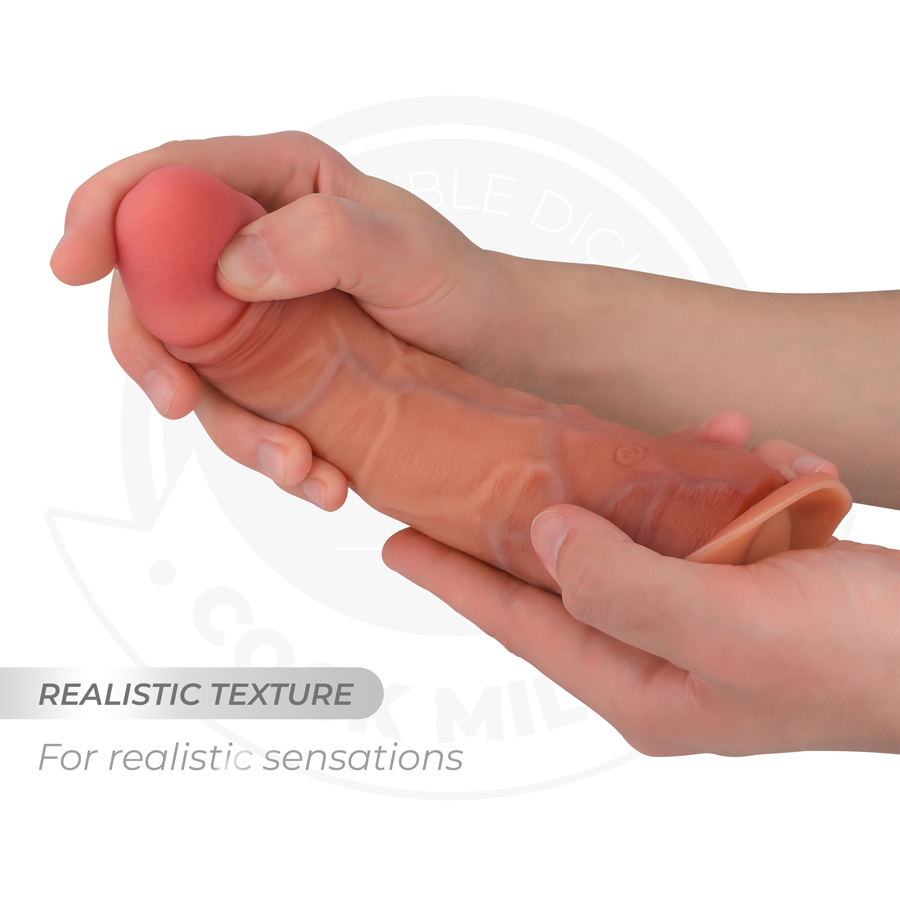 COCK MILLER - HYPERREALISTIC DILDO WITH SUCTION CUP AND THRUSTING FUNCTION WITH REMOTE CONTROL 20.5 CM
