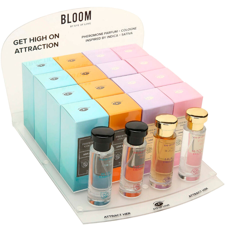 EYE OF LOVE - BLOOM DISPLAY 4X4 30 ML PERFUMES