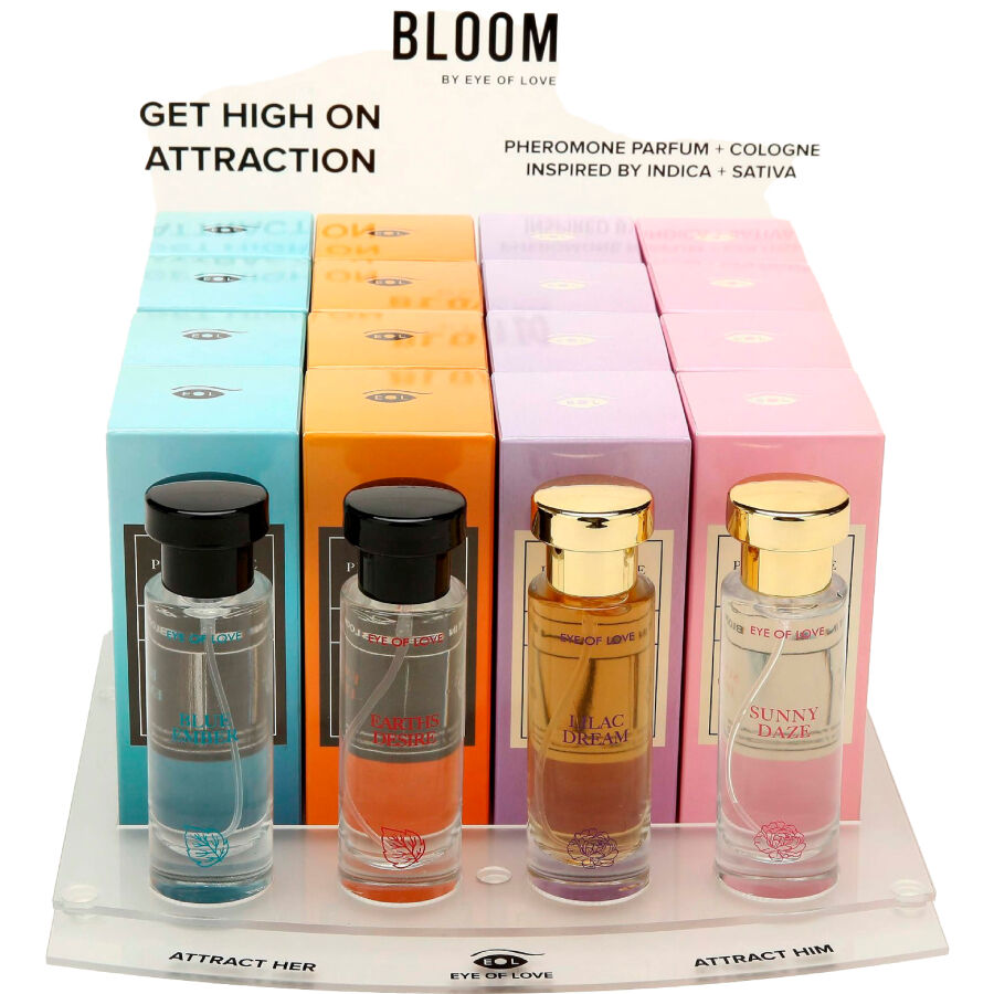 EYE OF LOVE - BLOOM DISPLAY 4X4 30 ML PERFUMES