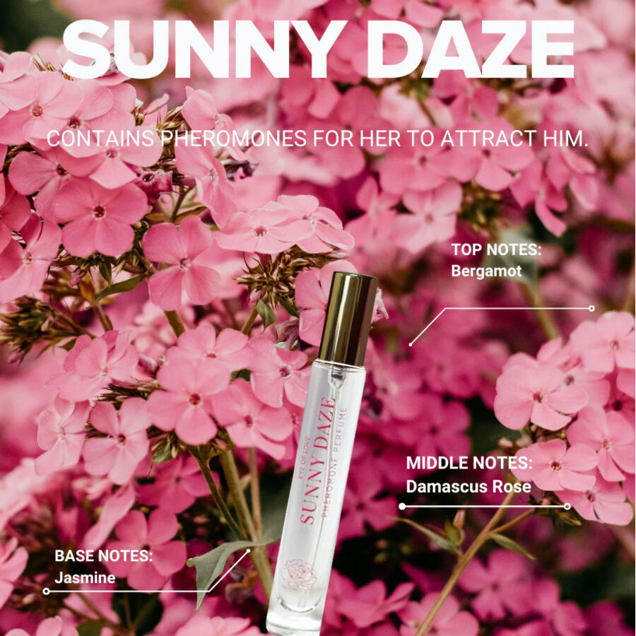 EYE OF LOVE - BLOOM FEMALE SATIVA PERFUME SUNNY DAZE 10 ML