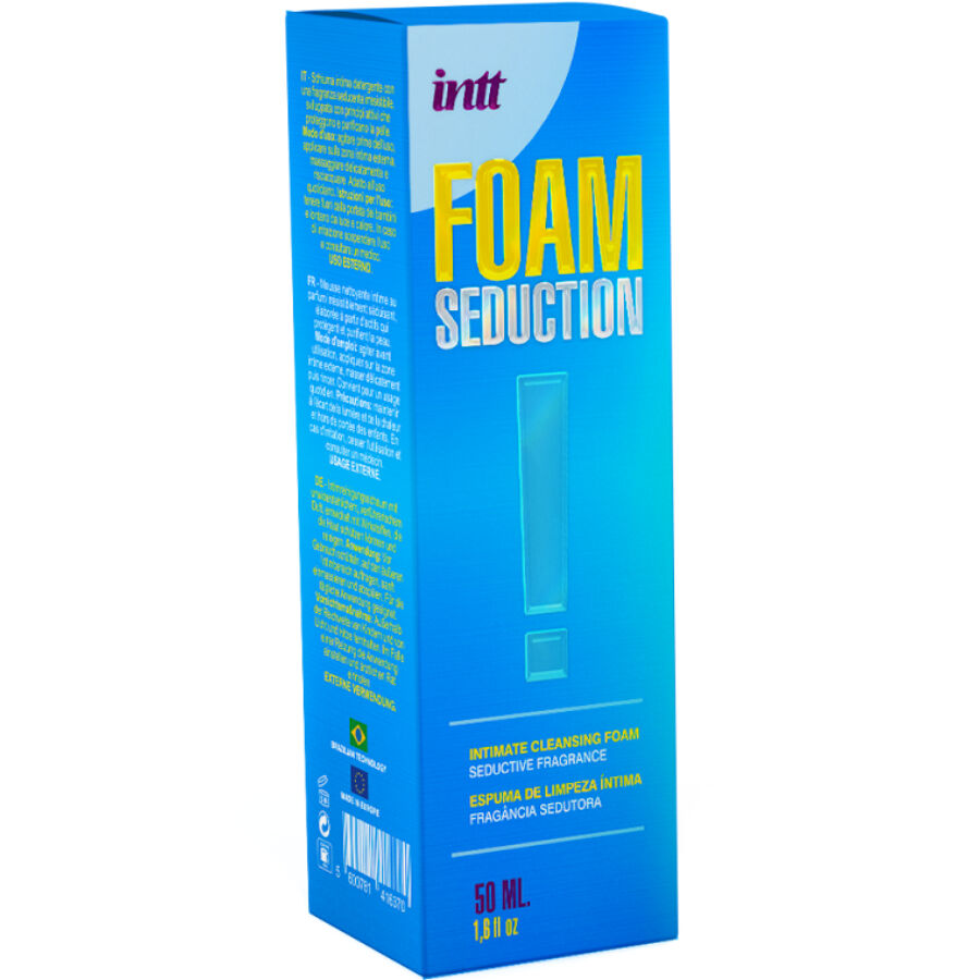 INTT RELEASES - FOAM SEDUCTION INTIMATE CLEANSING MOUSSE 50 ML