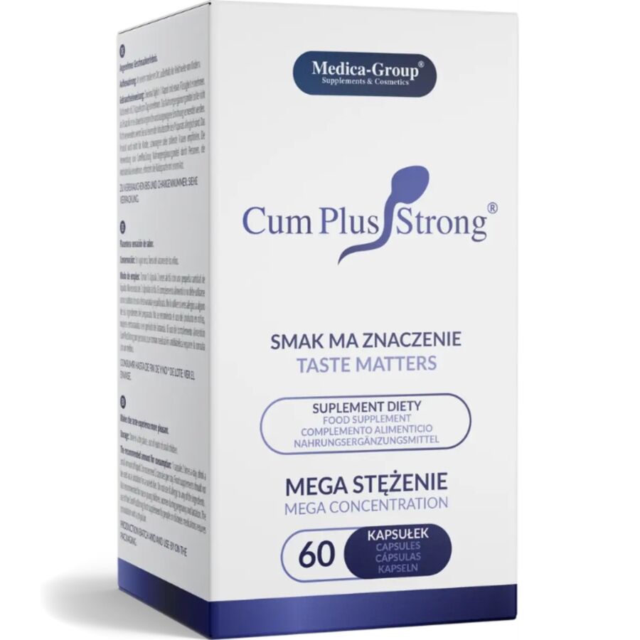 MEDICA GROUP - CUM PLUS STRONG SEMEN ENLARGEMENT 60 CAPSULES