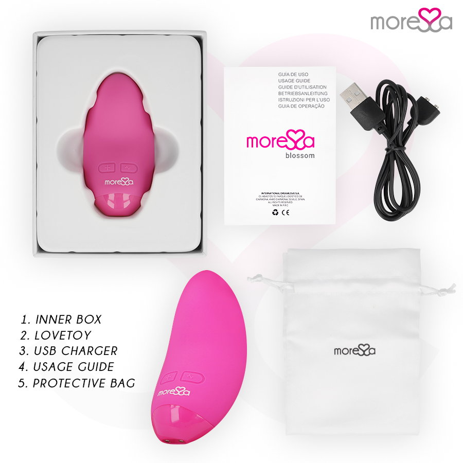 MORESSA - VIBRATEUR ROSE BLOSSOM