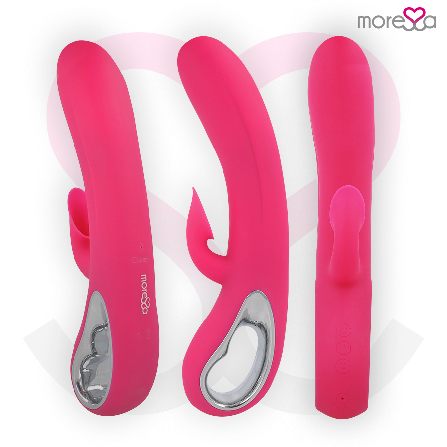 MORESSA - DUSTIN CLITORAL SUCTION AND POWERFUL VIBRATIONS PREMIUM SILICONE RECHARGEABLE