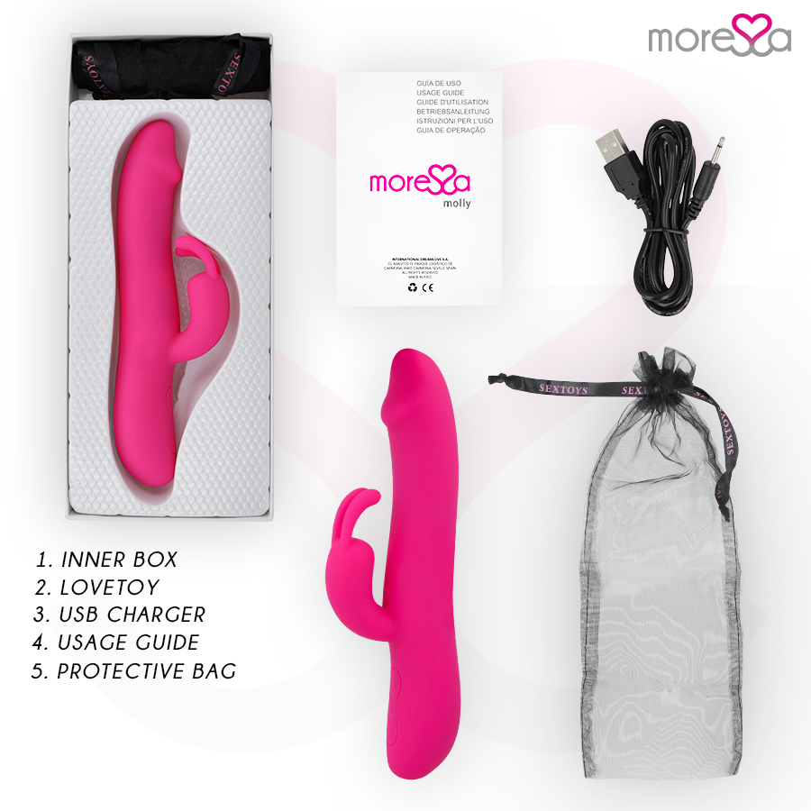 MORESSA - MOLLY RECHARGEABLE PREMIUM SILICONE