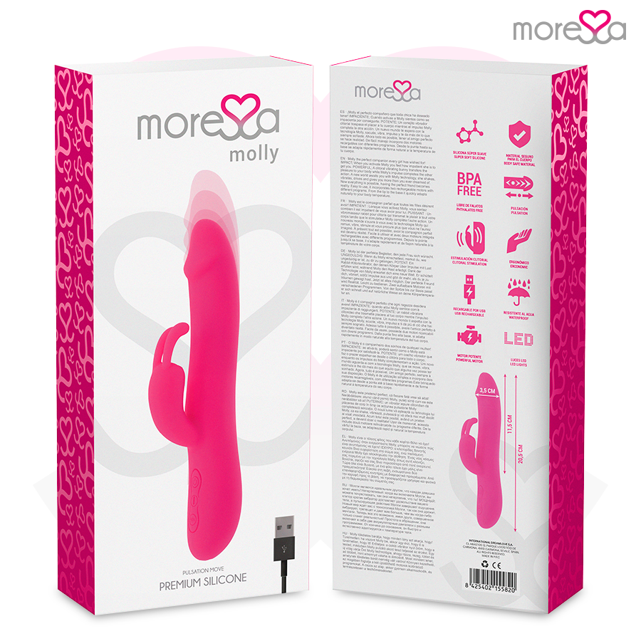 MORESSA - MOLLY RECHARGEABLE PREMIUM SILICONE
