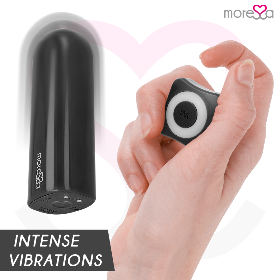 MORESSA - NIX REMOTE CONTROL VIBRATOR BLACK