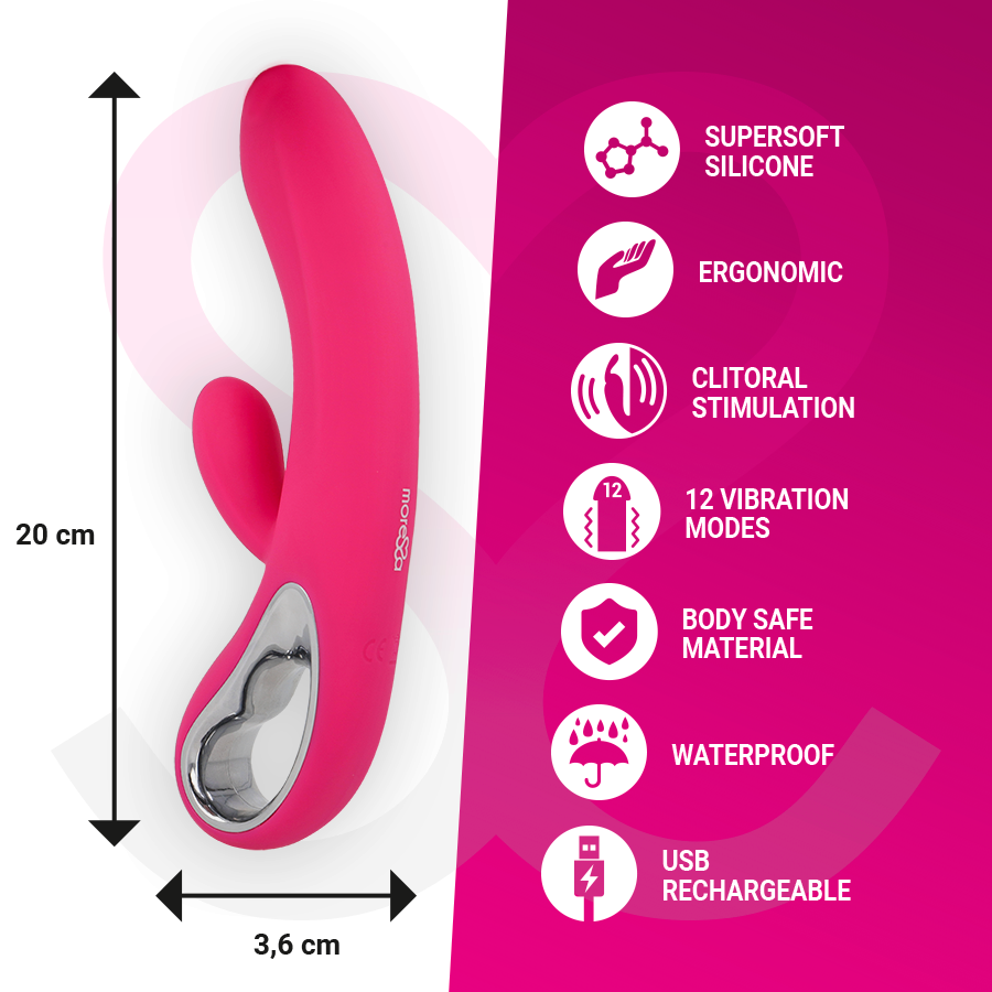 MORESSA - TROY RECHARGEABLE PREMIUM SILICONE