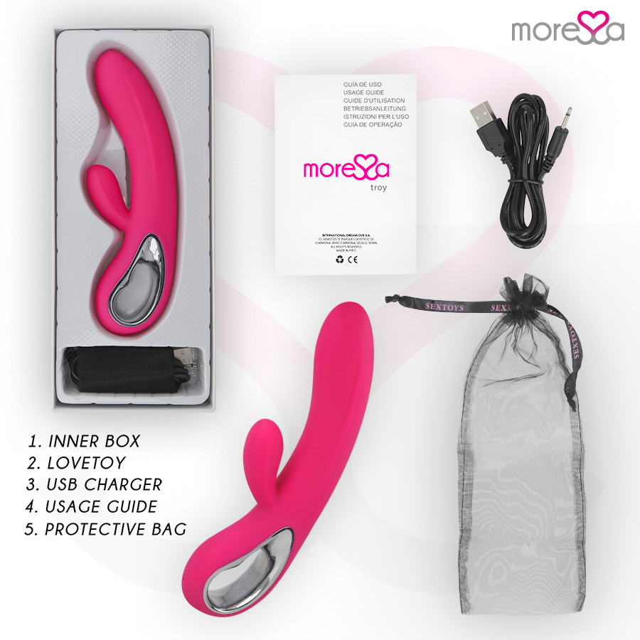 MORESSA - TROY RECHARGEABLE PREMIUM SILICONE