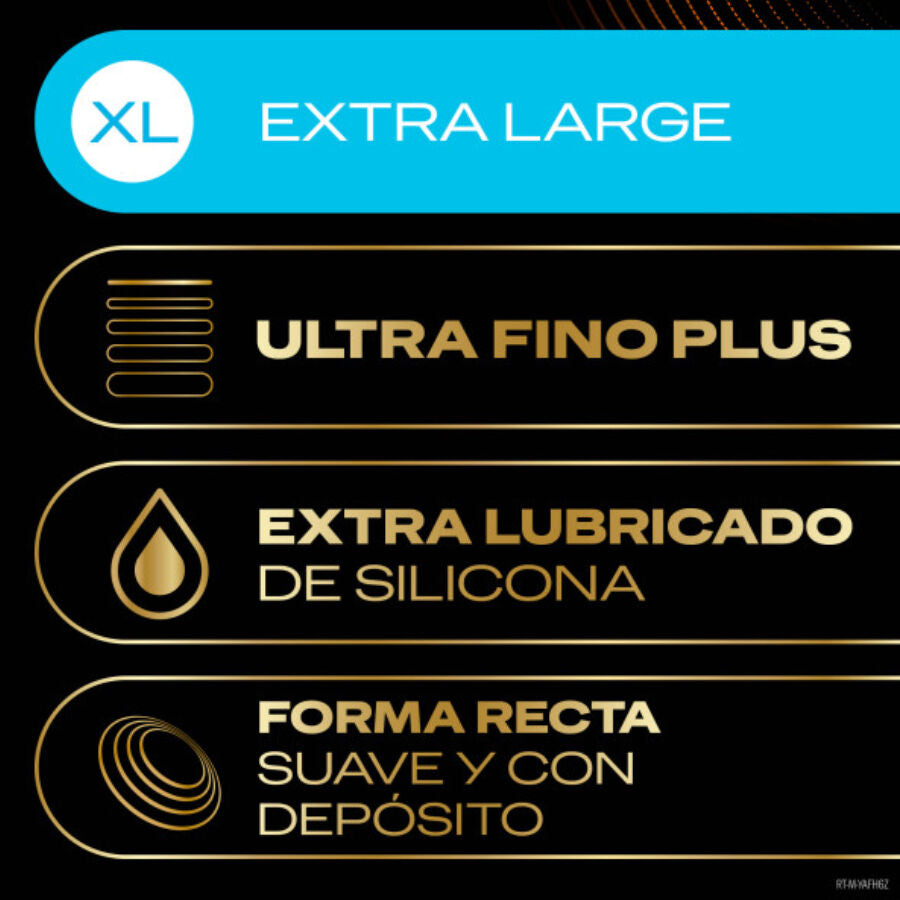 DUREX - TOTAL CONTACT XL ULTRA THIN PLUS LATEX-FREE 10 COUNT
