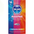 SKINS - PACK OF 16 ASSORTED PREMIUM CONDOMS