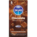 SKINS - 8 PACK PREMIUM CHOCOLATE CONDOMS