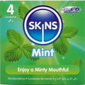 SKINS - 4 PACK PREMIUM MINT CONDOMS