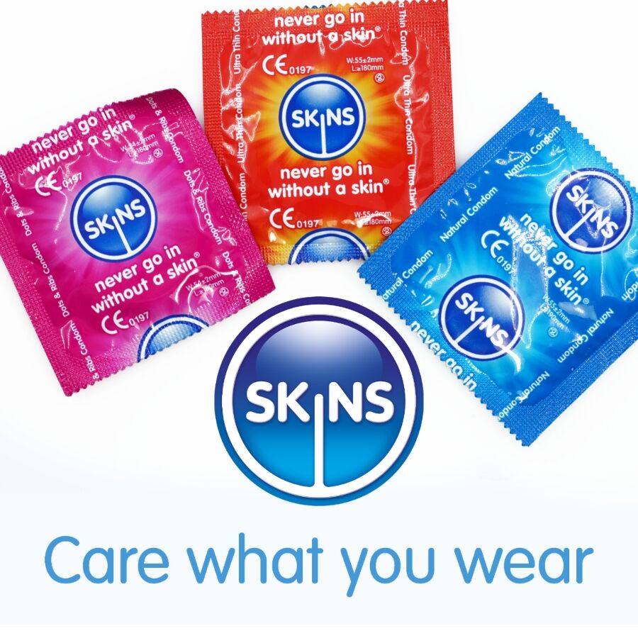 SKINS - 8-PACK ASSORTED PREMIUM CONDOMS