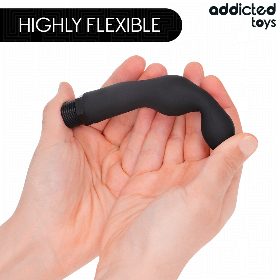 ADDICTED TOYS - ANAL DOUCHE WITH UNIVERSAL ADAPTER MODEL 3
