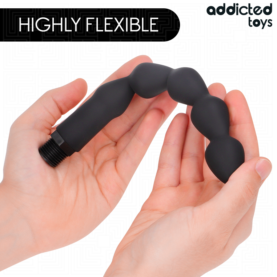 ADDICTED TOYS - ANAL DOUCHE WITH UNIVERSAL ADAPTER MODEL 6