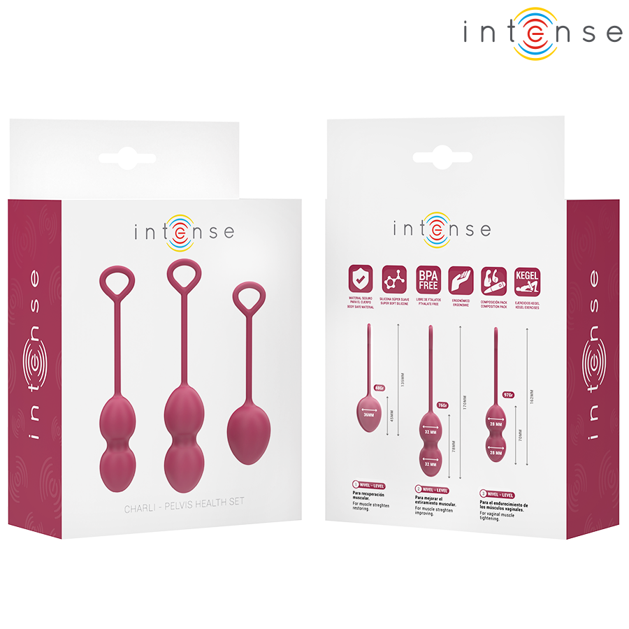 INTENSE - CHARLI KEGEL BALL KIT BURGUNDY
