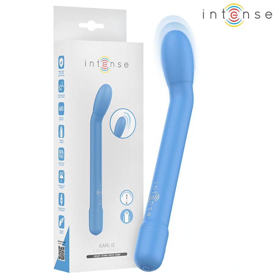 INTENSE - KARLIE BLUE RECHARGEABLE G-SPOT STIMULATOR