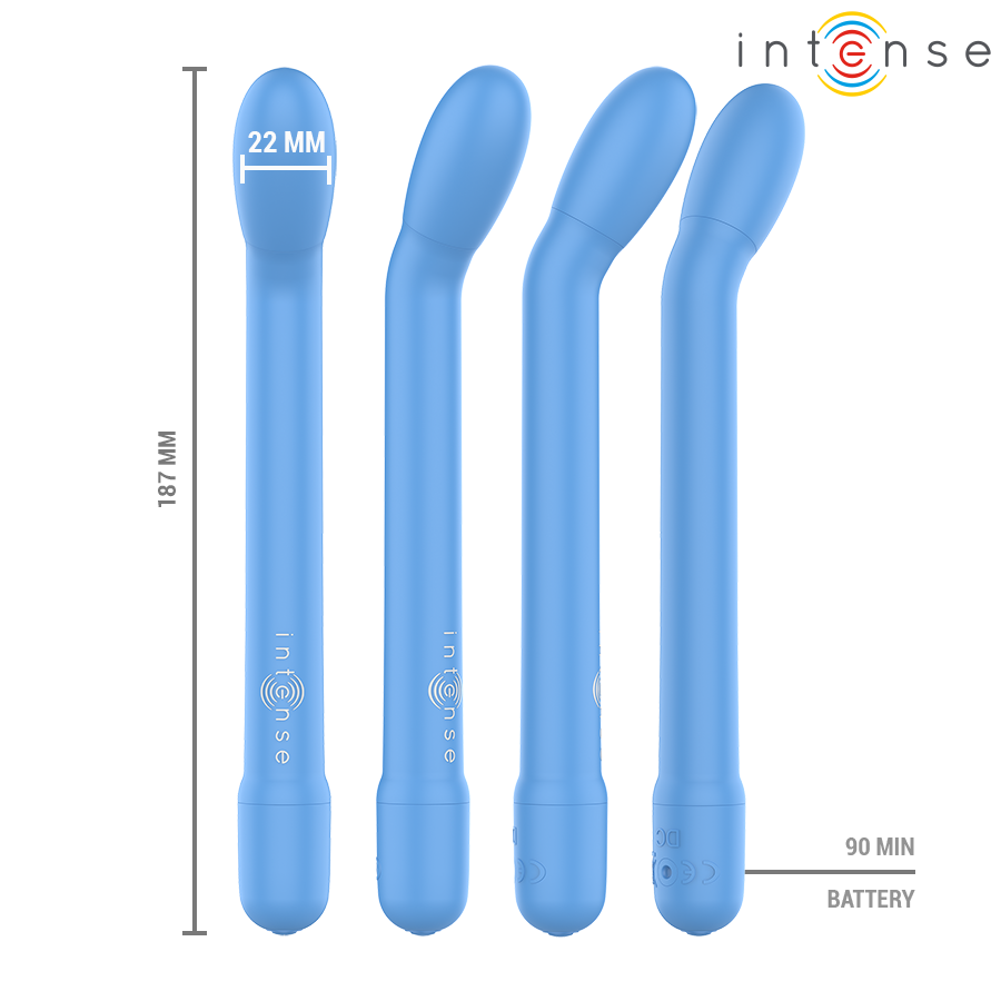 INTENSE - KARLIE BLUE RECHARGEABLE G-SPOT STIMULATOR