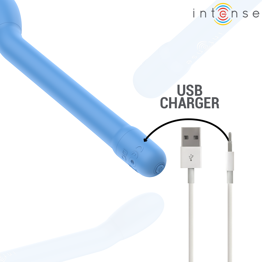 INTENSE - KARLIE BLUE RECHARGEABLE G-SPOT STIMULATOR