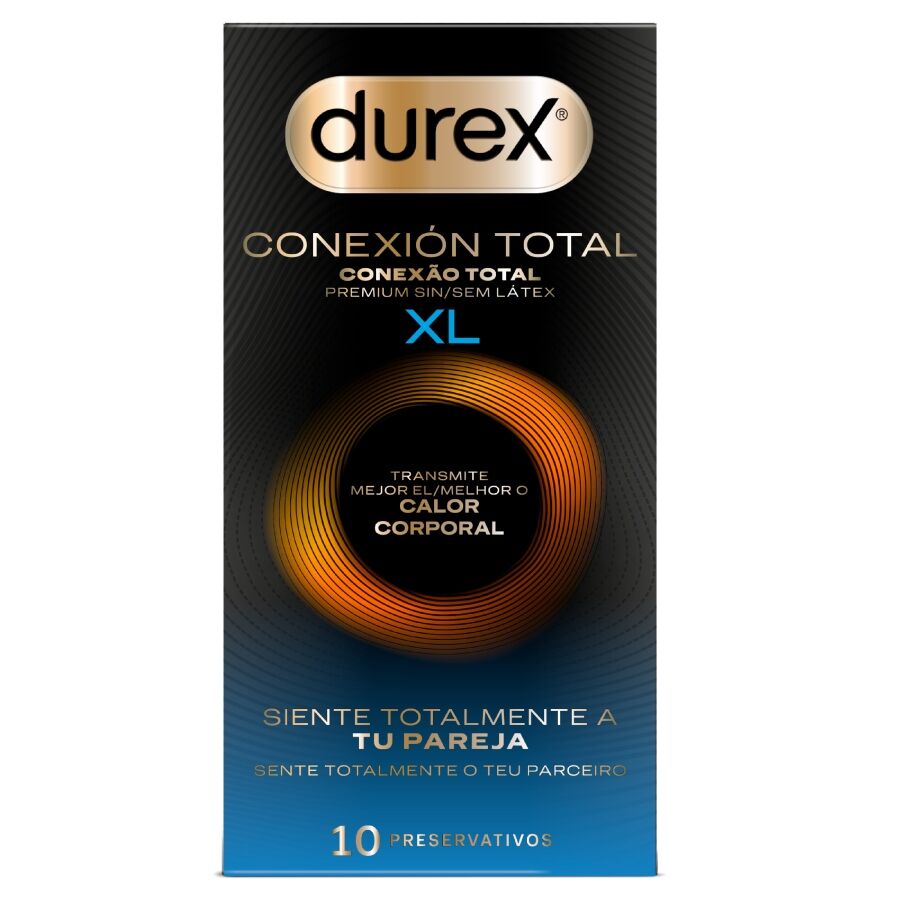 DUREX - TOTAL CONTACT XL ULTRA THIN PLUS LATEX-FREE 10 COUNT