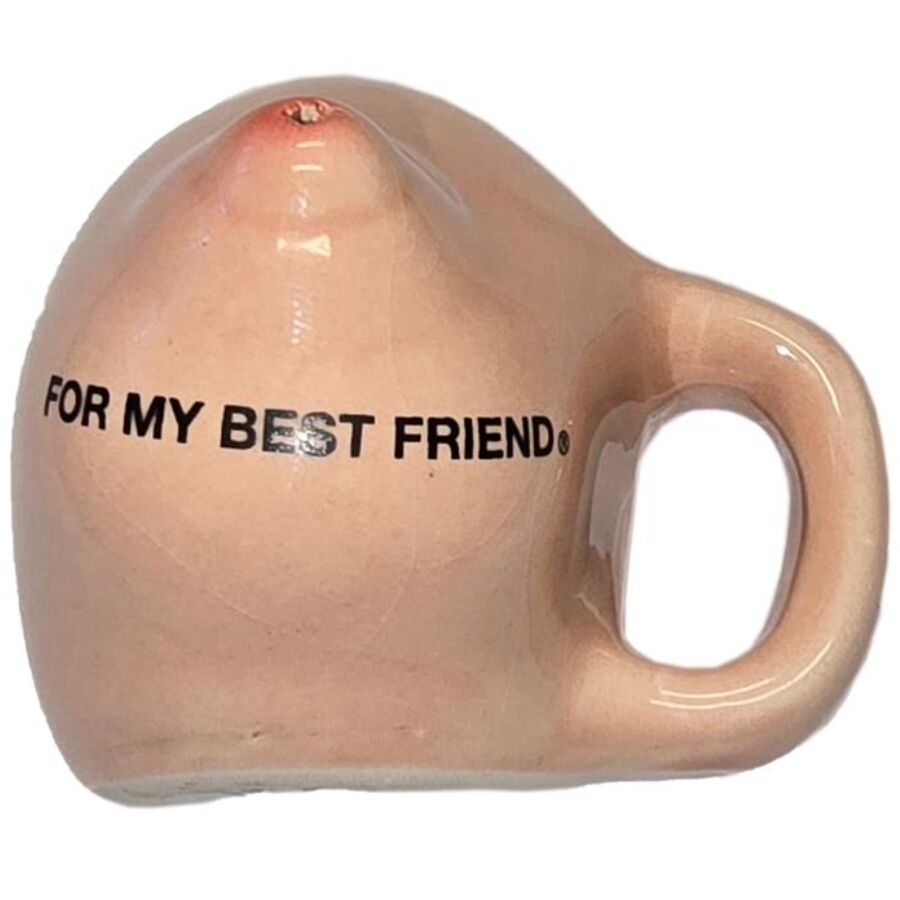 SPICY DEVIL – FRIDGE MAGNET ON CERAMIC MUG "FOR MY BEST FRIEND"