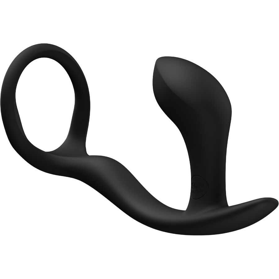 FUN FACTORY - BLACK BUTT PLUG RING