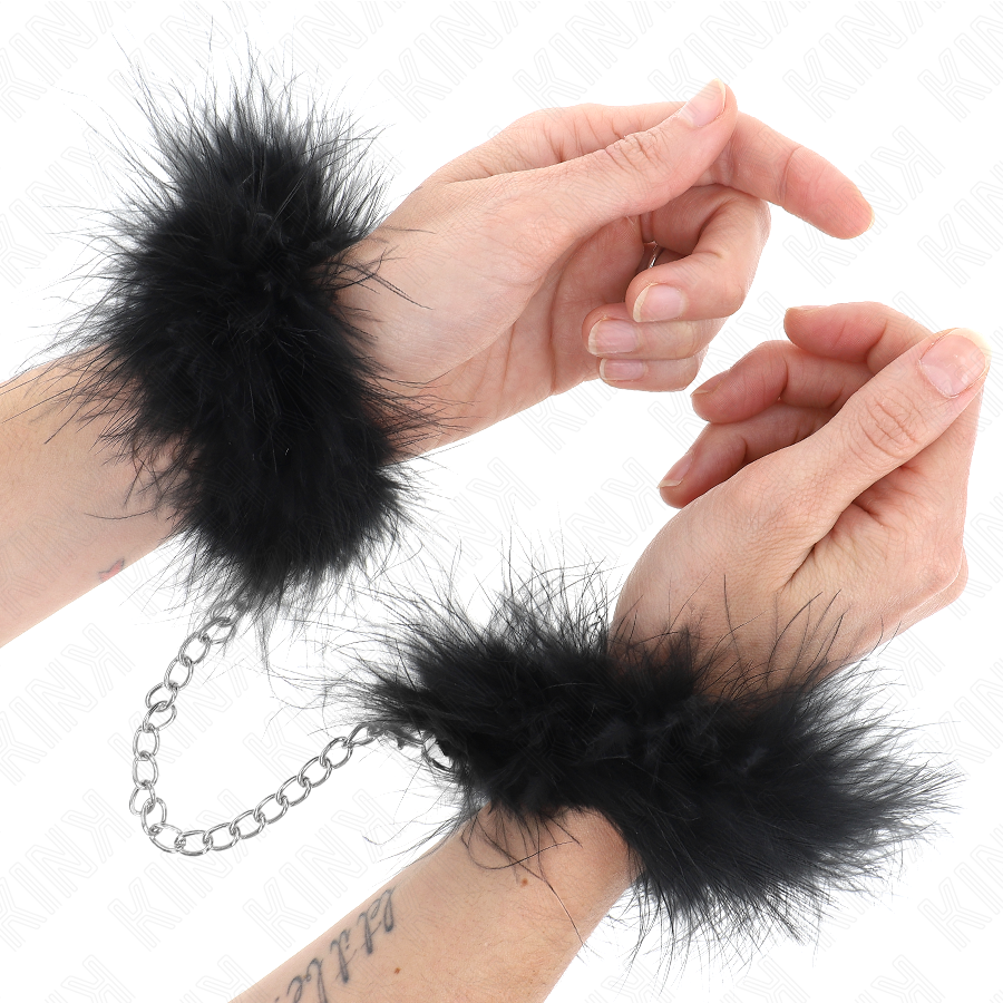 KINK - FEATHER CUFFS