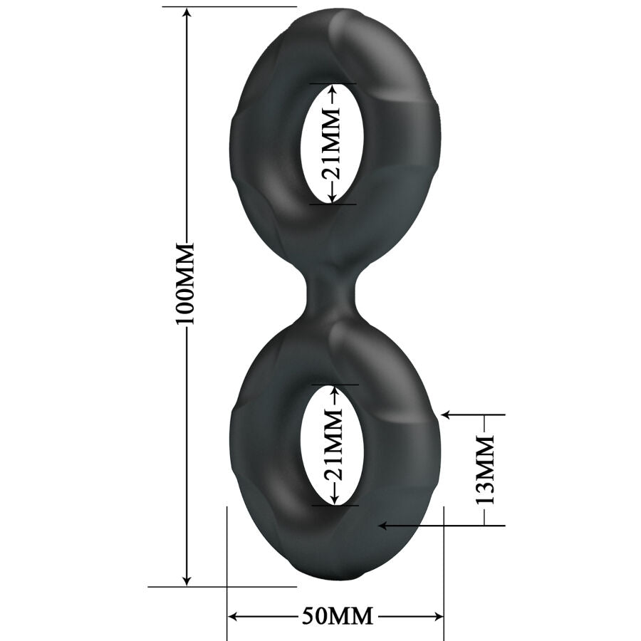 CRAZY BULL - RADWAN DOUBLE RING SILICONE MODEL 19
