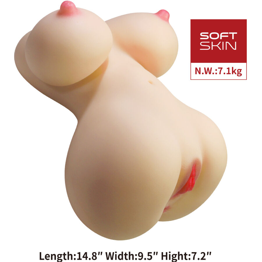 CRAZY BULL - FIONA REALISTIC FEMALE TORSO VAGINA AND ANUS 7.1 KG