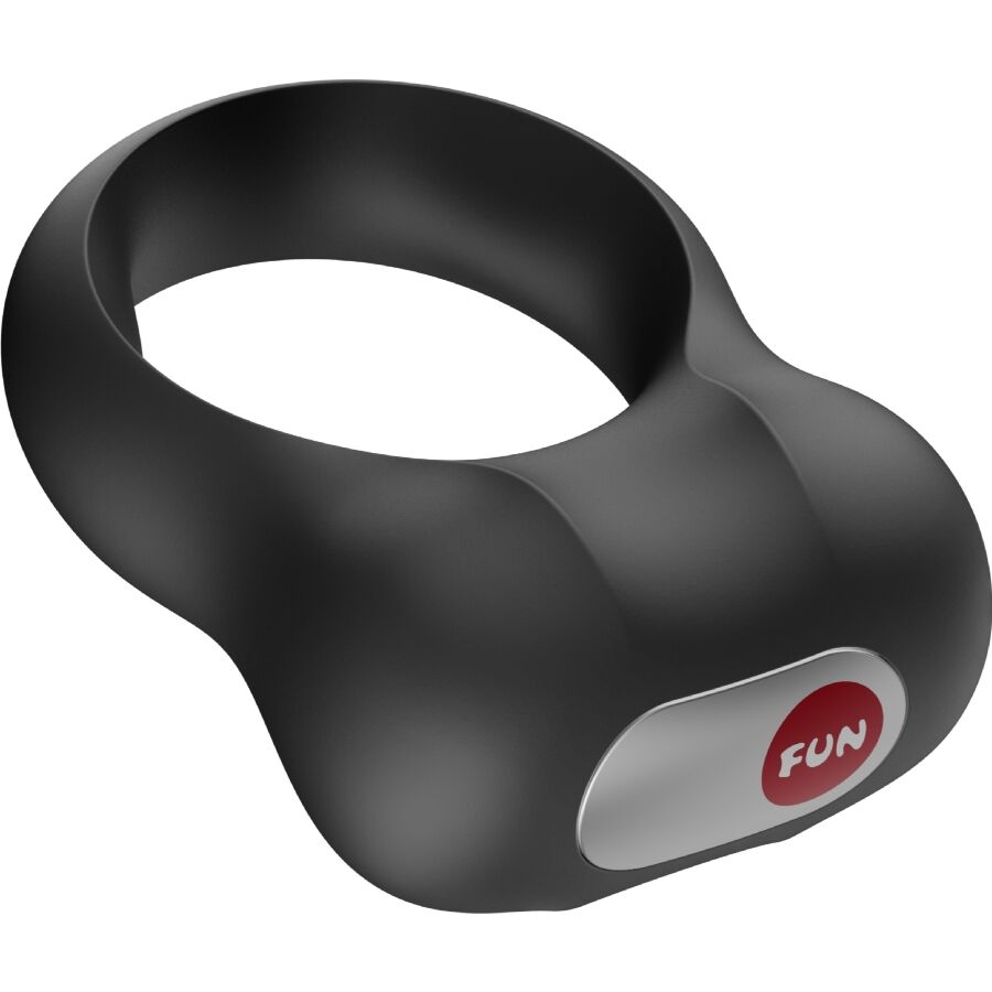 FUN FACTORY - CONTINUOUS VIBRATING PENIS RING BLACK