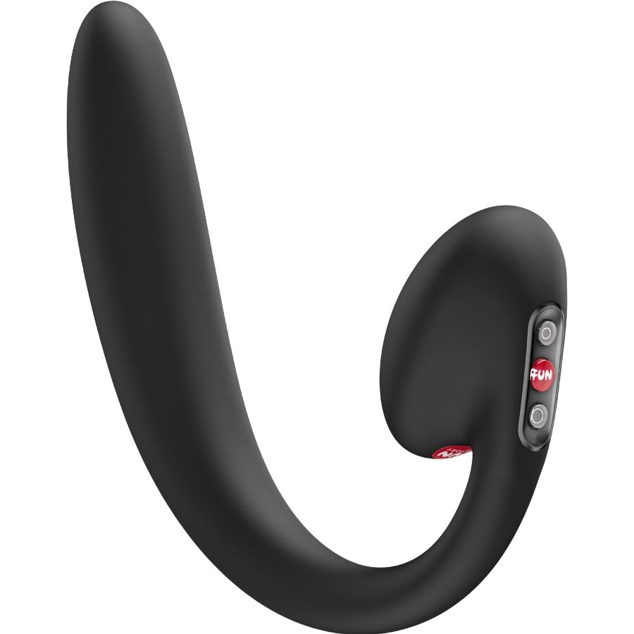 FUN FACTORY - CRESCENDO BLACK INSERTABLE DUAL AIR PULSE VIBRATOR