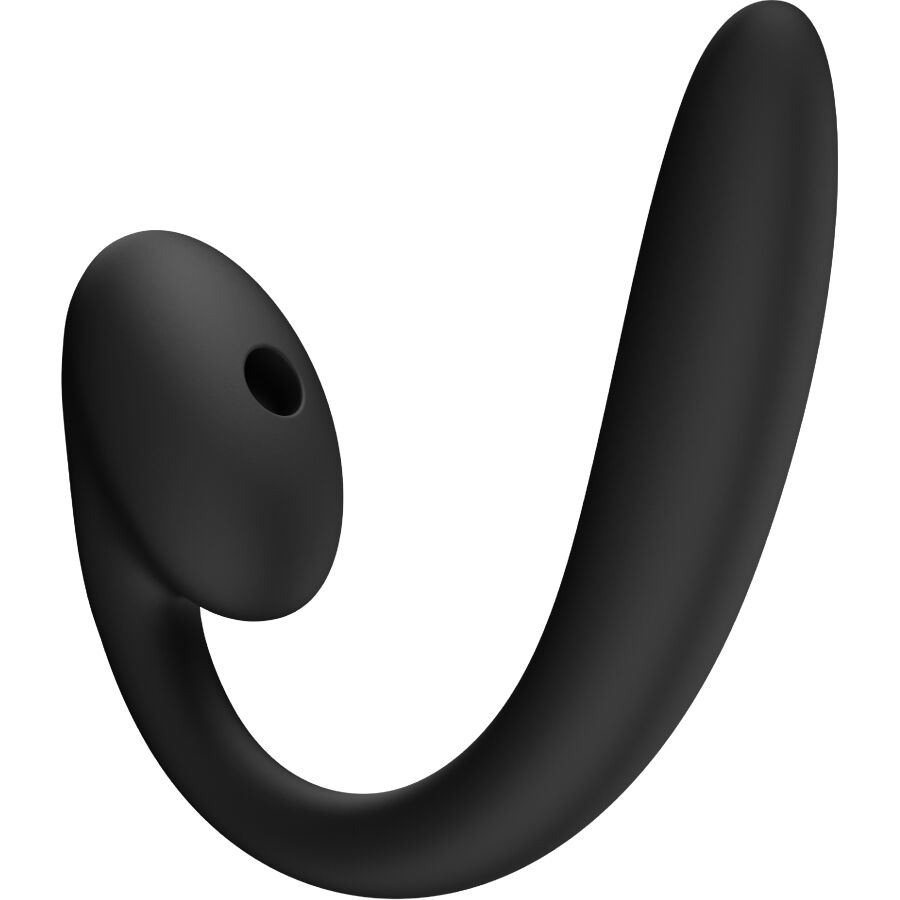 FUN FACTORY - CRESCENDO BLACK INSERTABLE DUAL AIR PULSE VIBRATOR