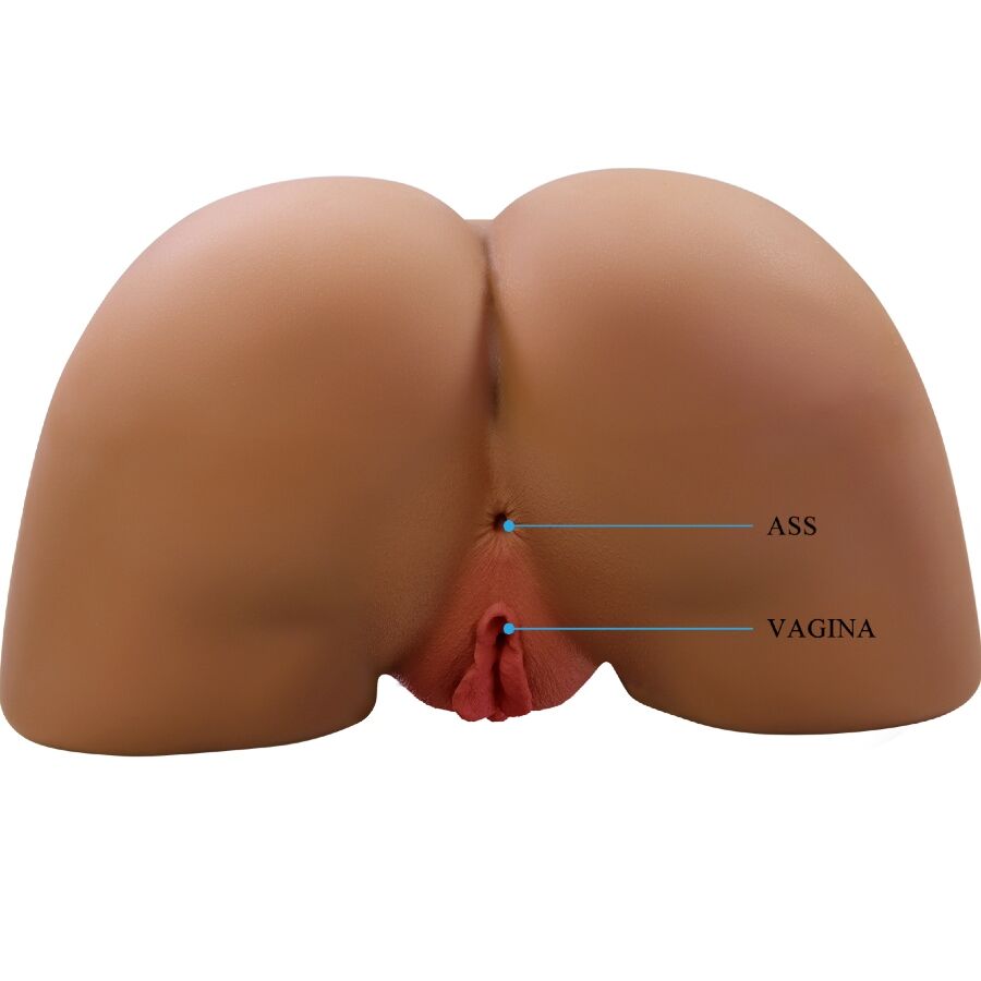 CRAZY BULL - GERIANN REALISTIC FEMALE VIBRATOR AND SUCKER WITH SOUND 5.5 KG