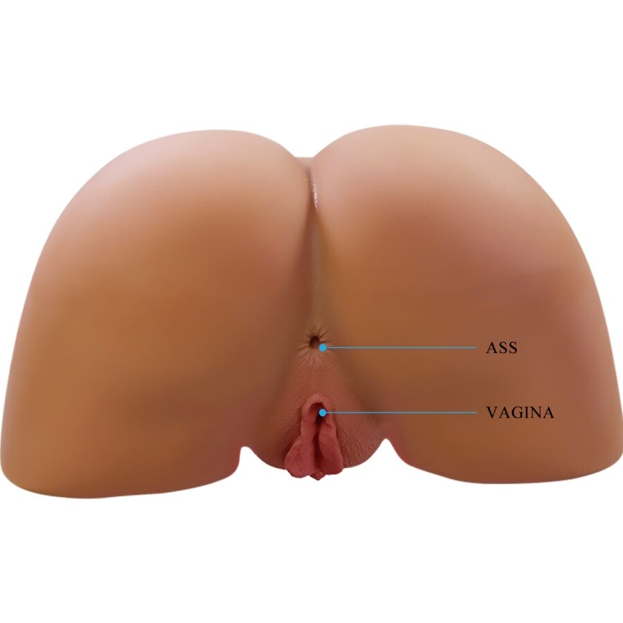 CRAZY BULL - ILANA REALISTIC FEMALE VIBRATOR AND SUCKER WITH SOUND 6.8 KG