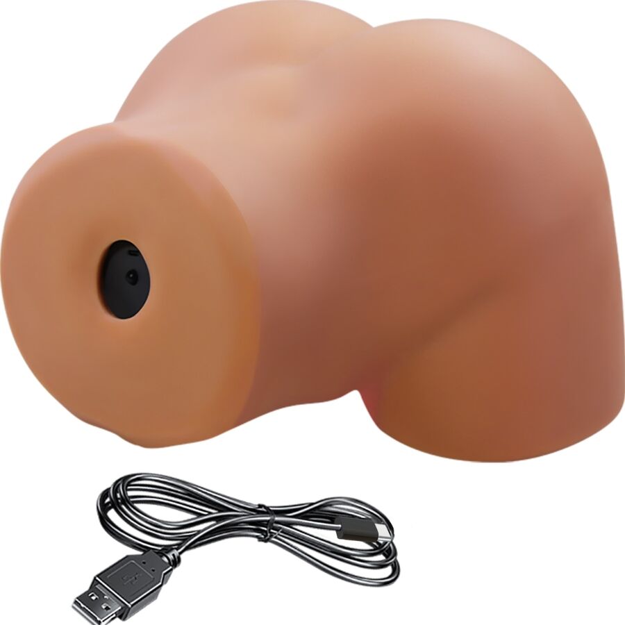 CRAZY BULL - ILANA REALISTIC FEMALE VIBRATOR AND SUCKER WITH SOUND 6.8 KG