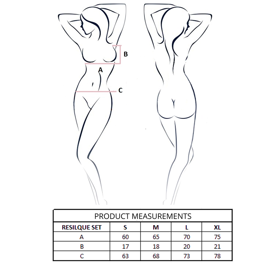PASSION - BRA + THONG SET TOMATO RED L/XL