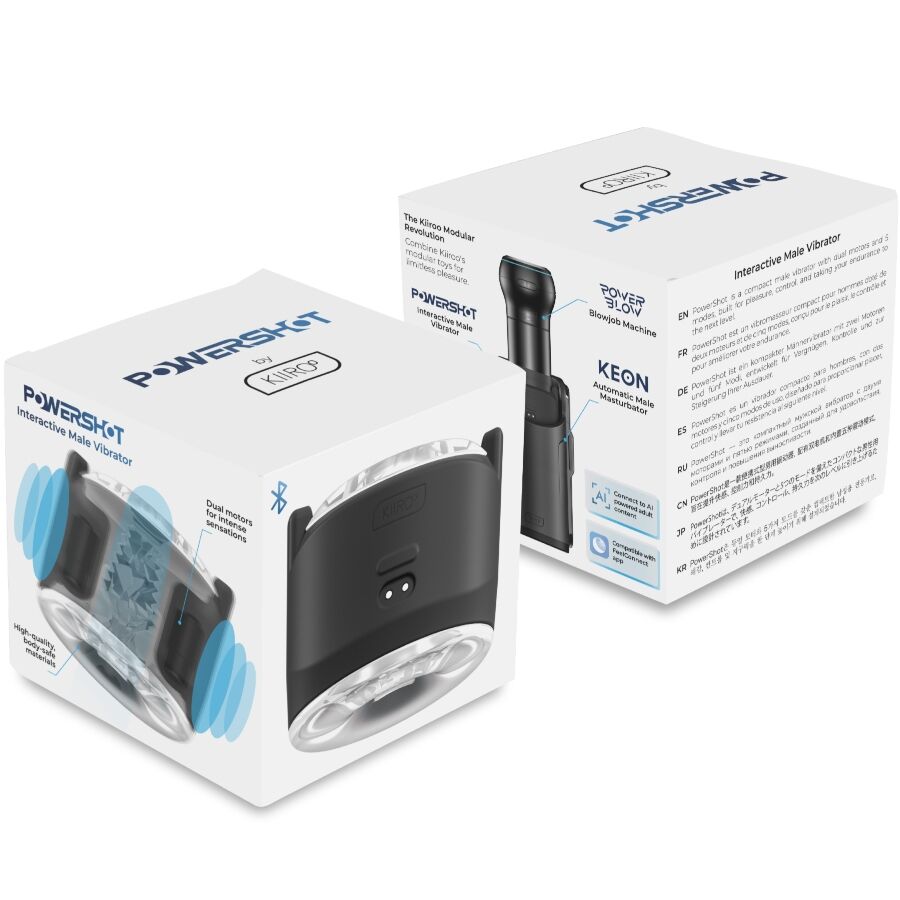 KIIROO - POWERSHOT POCKET VIBRATOR FOR MEN